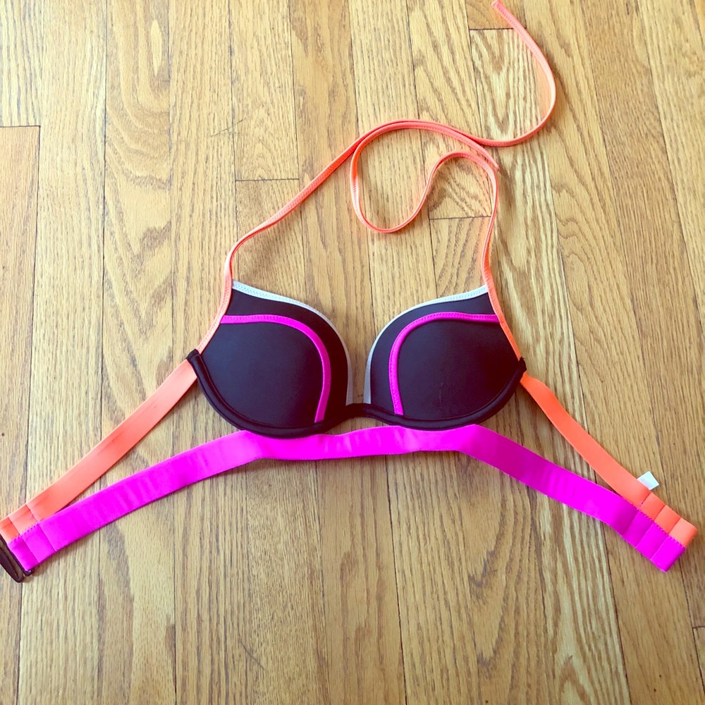 Victoria’s Secret neon colored bikini top
